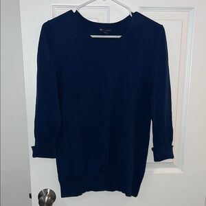 GAP Deep Blue Cotton Sweater